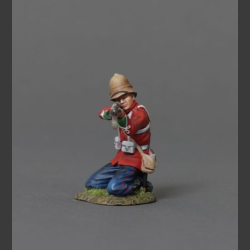 Redcoat Private Kneeling Firing