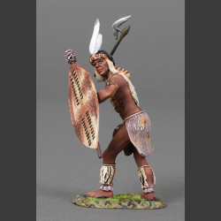 Zulu Warrior with Axe