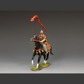 Mounted Chieftain w/The Draco Standard