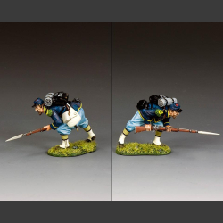 Crouching Advancing