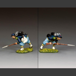 Crouching Advancing