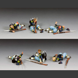 Wounded infantrymen