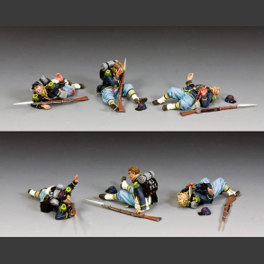 Wounded infantrymen