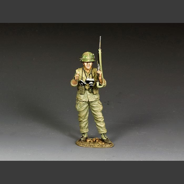 Lance Corporal 'Rafterman' Compton is 'Joker'