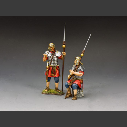 Roman Soldiers At Ease