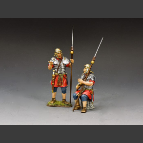 Roman Soldiers At Ease