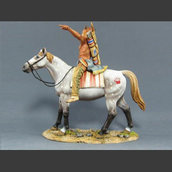 Sioux scout on Horse