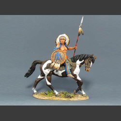 Sioux Warrior on Horse