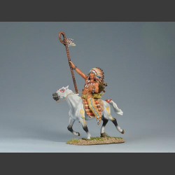 Sioux Warrior Charging