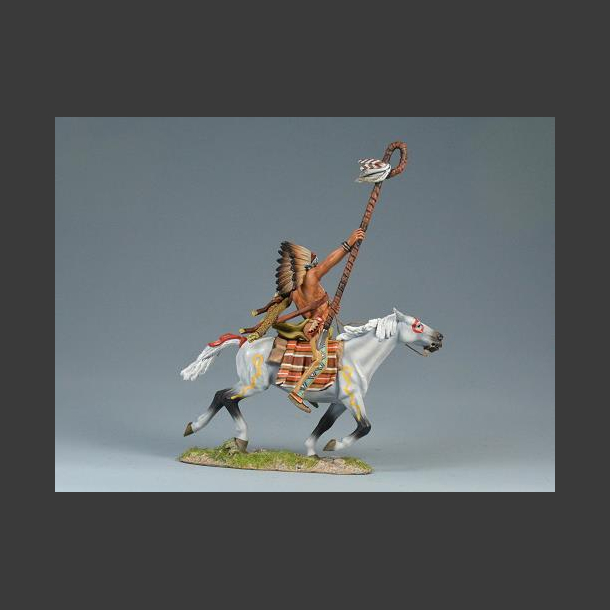 Sioux Warrior Charging