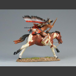 Sioux Warrior Advancing