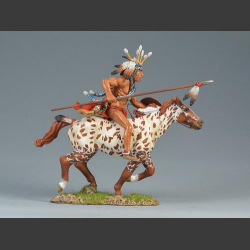 Sioux Warrior with Spear