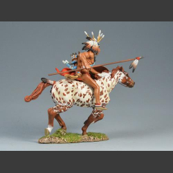 Sioux Warrior with Spear