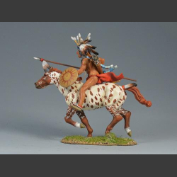 Sioux Warrior with Spear