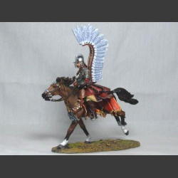 Winged Hussar Charging with Sword