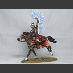 Winged Hussar Charging with Sword