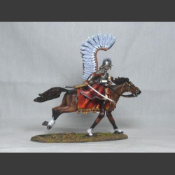 Winged Hussar Charging with Sword