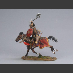 Ottoman Cavalry Attacking with Axe