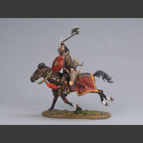 Ottoman Cavalry Attacking with Axe