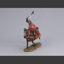Ottoman Cavalry Attacking with Axe