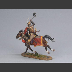 Ottoman Cavalry Attacking with Axe