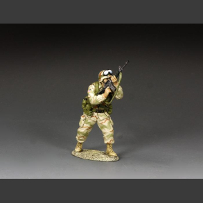 Ranger Firing Upwards w/ M16A2
