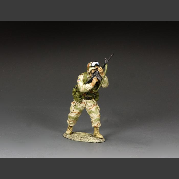Ranger Firing Upwards w/ M16A2