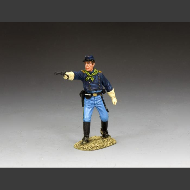 Officer Firing Pistol