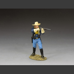 Trooper Standing Shooting with His Carbine