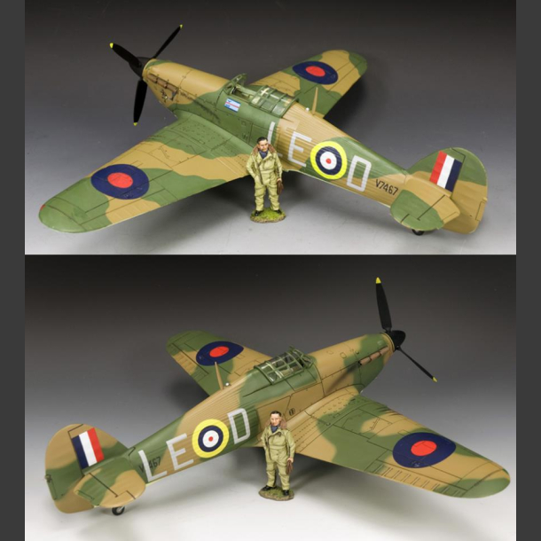 Sqdn. Ldr. Douglas Bader's Hawker Hurricane
