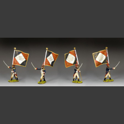 Fusilier Line Infanteri - Officer w/Battalion Flag