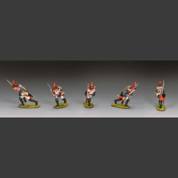 Fusilier Line Infanteri - Charging w/Musket &amp; Bayonet
