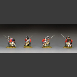 British Redcoat  Preparing Musket