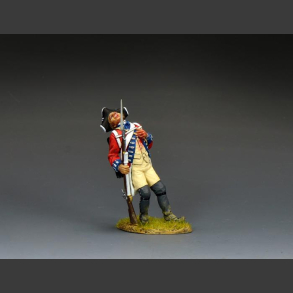 British Redcoat  Getting hit, Aaargh!