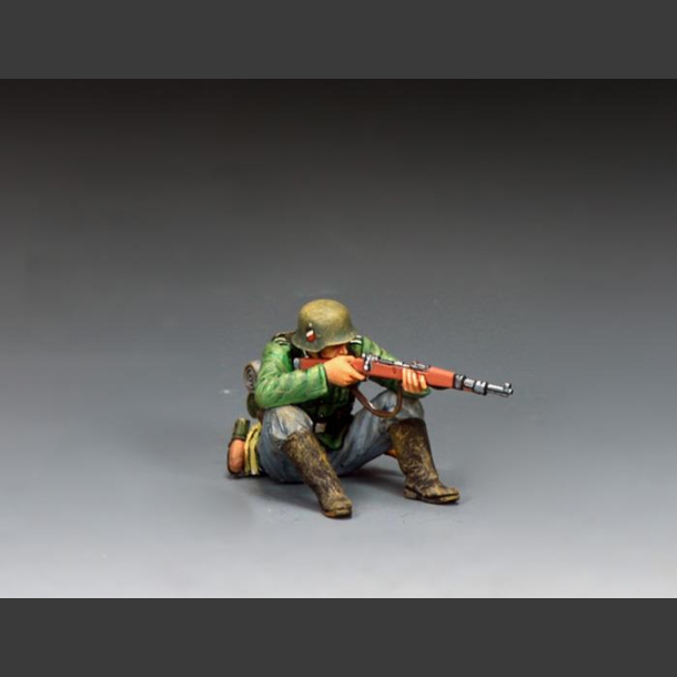 Wehrmacht Rifleman Sitting Firing