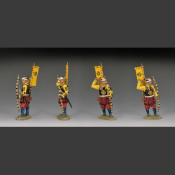 An Ashigaru archer of the Western Army reaches for an arrow