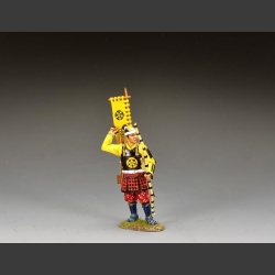 An Ashigaru archer of the Western Army reaches for an arrow