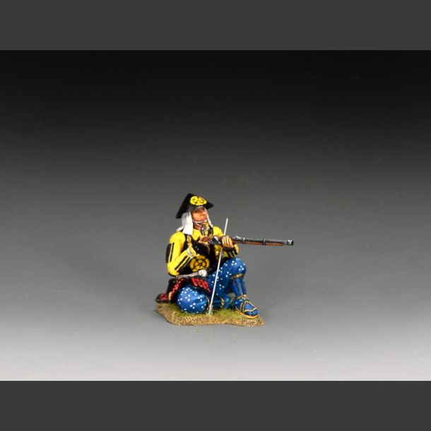 Sitting Ashigaru arquebusier
