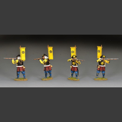 Standing firing arquebusier