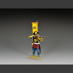 Standing firing arquebusier
