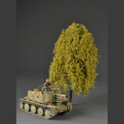 Large weeping willow tree