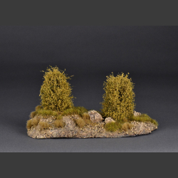Large bushes late autumn/desert bushes - mini diorama