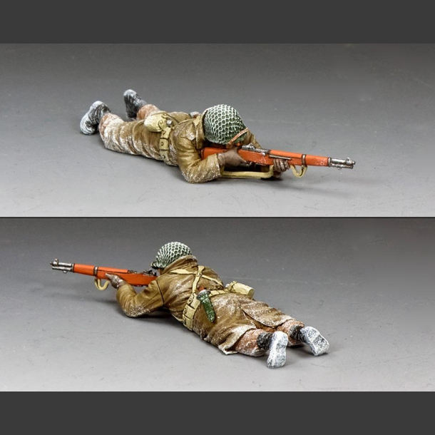 Lying Prone Rifleman