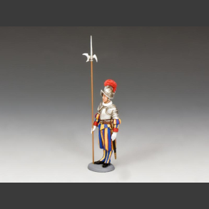 Swiss Guardsman at Attention