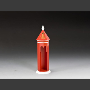 Lifeguard's Sentry Box with Queen Margrethe ?'s initials