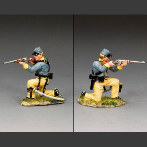 Kneeling Trooper Firing Carbine
