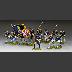 Sergeant w/Regimental Flag