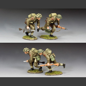 Running Bren Gun Team
