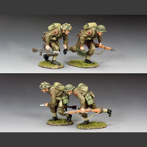 Running Bren Gun Team