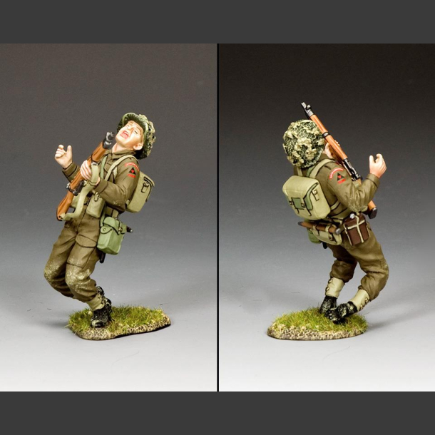 Soldier Being Shot!